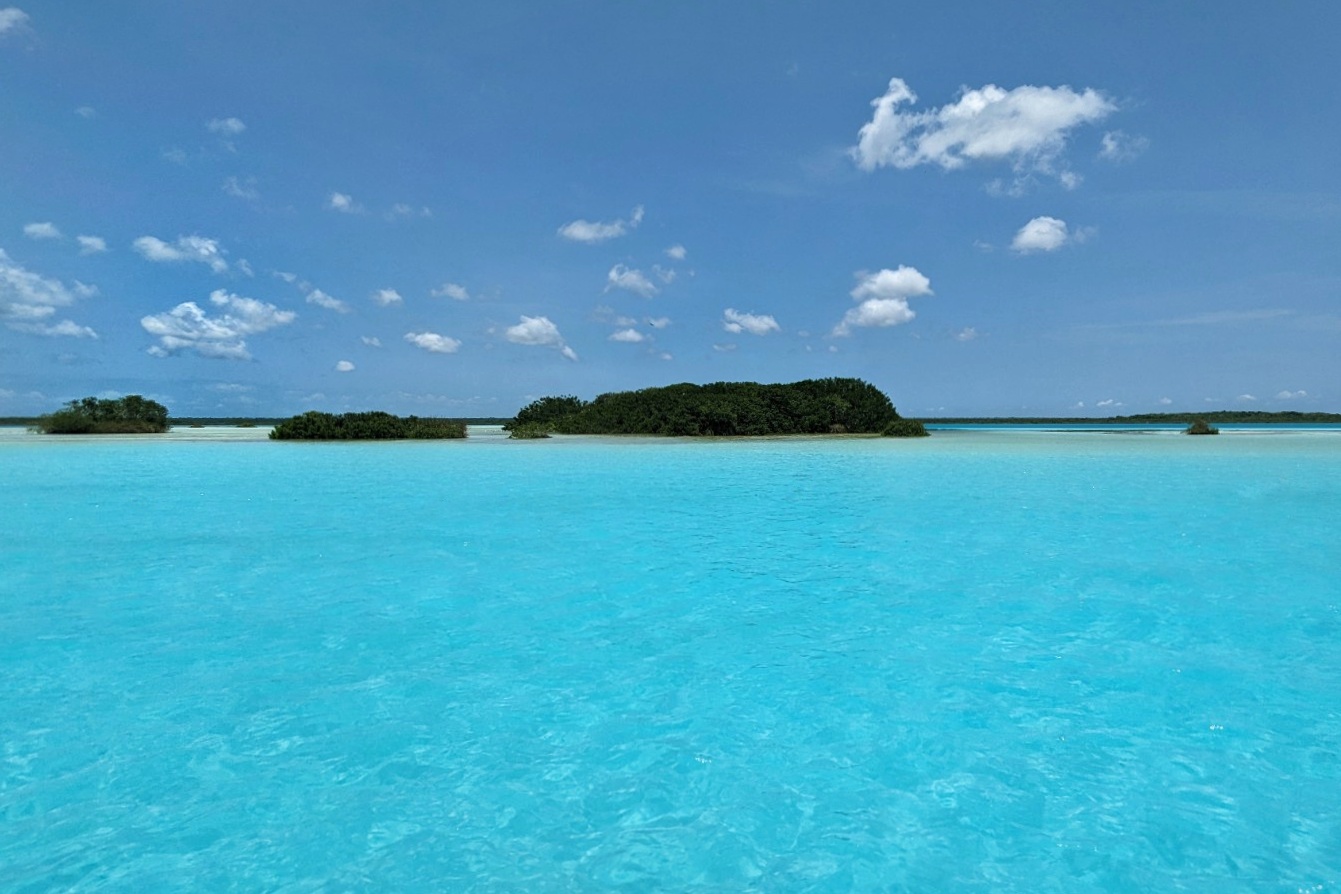 Eaux turquoise de Bacalar